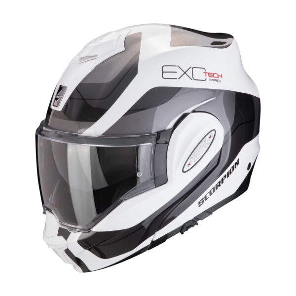 SCORPION kiiver EXO-TECH EVO PRO Commuta valge/punane, 2XL