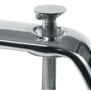 Osculati rullidega trossijuht AISI316 205 mm