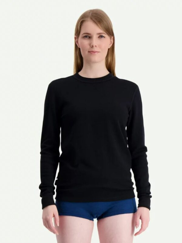SVALA Merino Extreme T-särk ümar kaelus must, 2XL