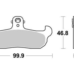 Sbs piduriklotsid Racing Sintered