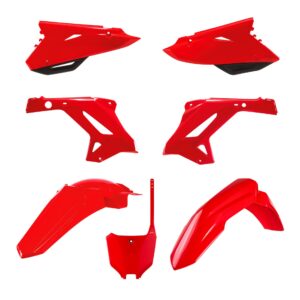Polisport komplekt Honda restyling CR125/250 (00-01) CRF(22) stiilis punane