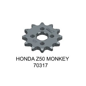 Tec-X esiratas 12 hammast (420) Honda Z50 Monkey