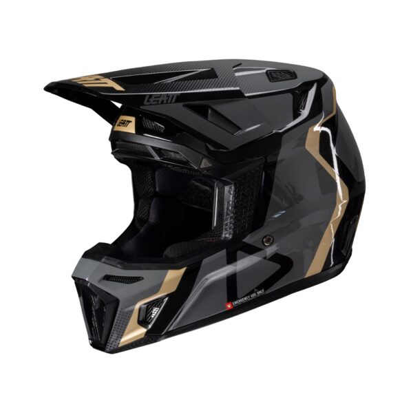 Leatt kiivrikomplekt Moto 8.5 V25 Black, L 59-60cm