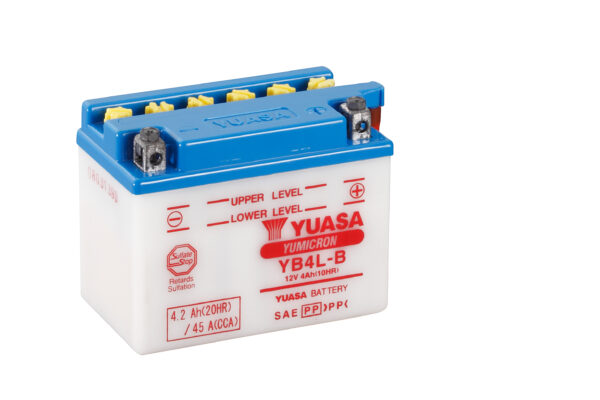 Yuasa aku YB4L-B (cp) koos acidpack (10)