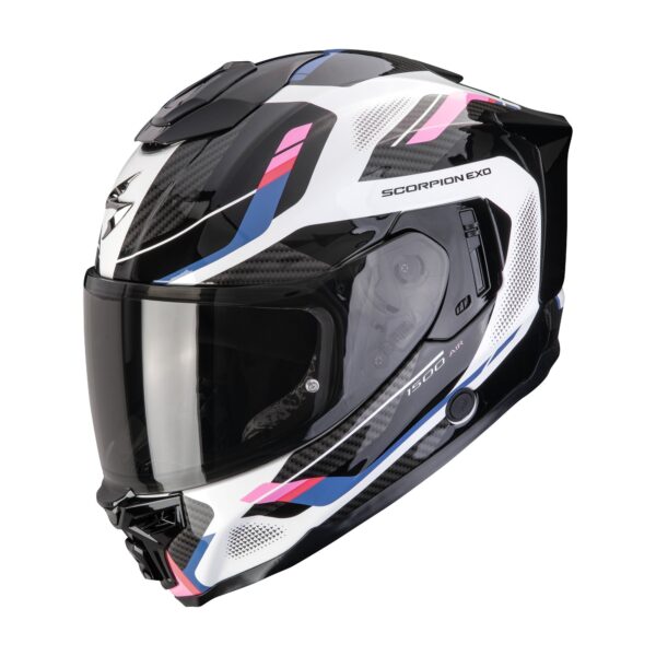 SCORPION kiiver EXO-1500 AIR SLEEK white-Black-Pink, M