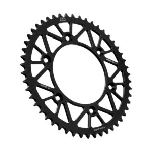 JT tagumine alumiiniumist tagaratas 7075 T6 must JTA210.50BLK