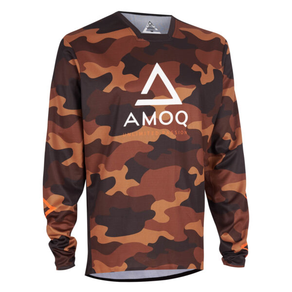 AMOQ Ascent Comp jakk Brown Camo, L