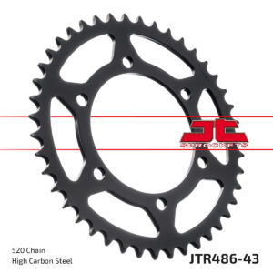 JT tagumine hammasratas JTR486.43