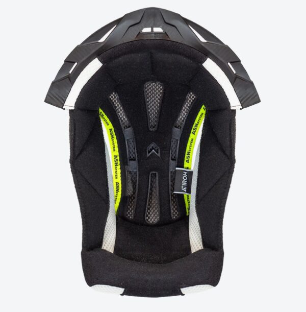 Airoh Aviator Ace 2 krooni polster, Black sup., L 10+5mm