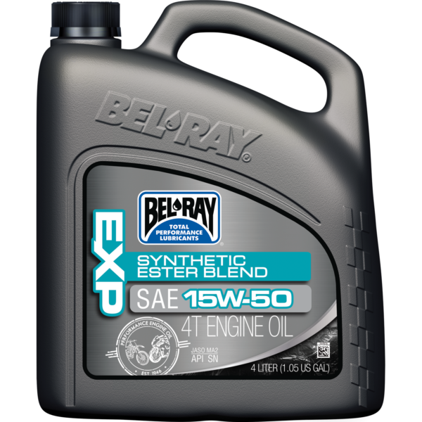 Bel-Ray EXP sünteetiline estri segu 4T 15W-50 4L