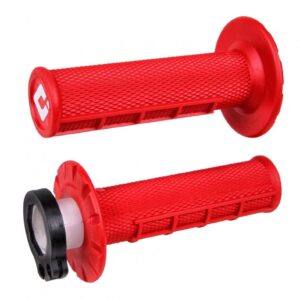 odi-half-waffle-mx-lock-on-grip-set-red