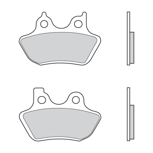 Brembo piduriklotsid Rear Sintered Road