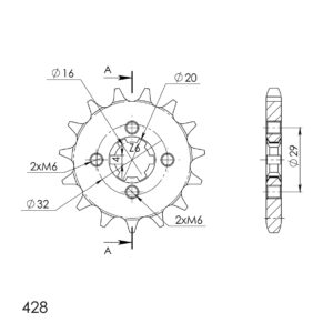 supersprox-front-sprocket-1425-14