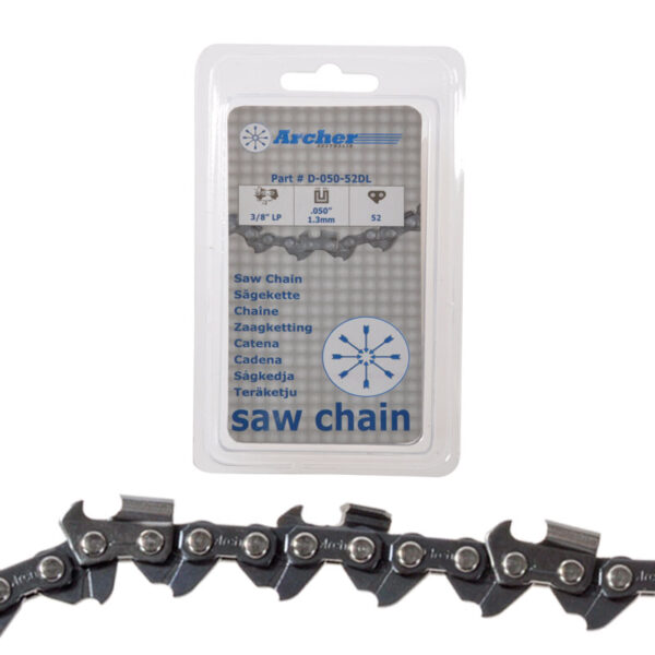 Archer saekett 0.325" - 1.3mm - 72L poolpeitli hambad