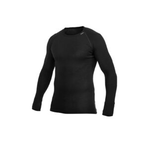 Woolpower naiste Merino crewneck aluskiht must, L