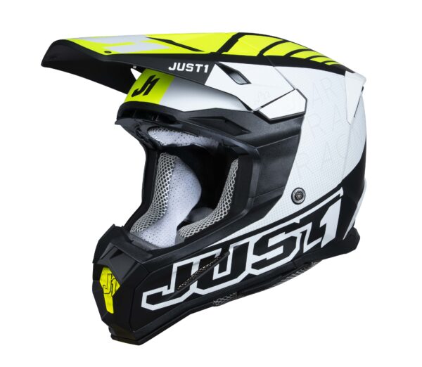 Just1 kiiver J-22 F Dynamo Fluo Yellow/White/Black, M