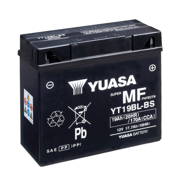 Yuasa aku YT19BL(WC) täidetud happega (4)