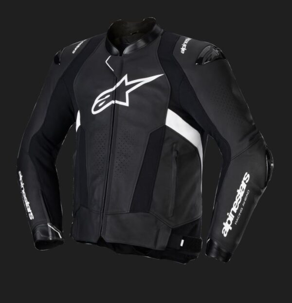 Alpinestars nahktagi Missile v3 must/valge, 50