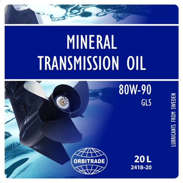 Orbitrade käigukastiõli mineraalne 80W-90 20L Bag in box