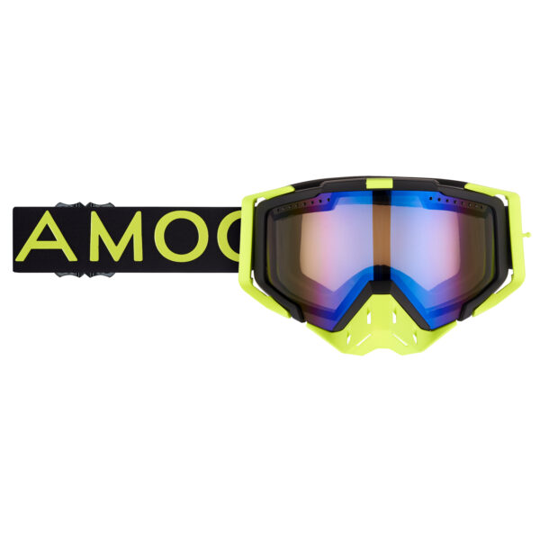 AMOQ Aster lumiprillid Black-HiVis Blue Mirror