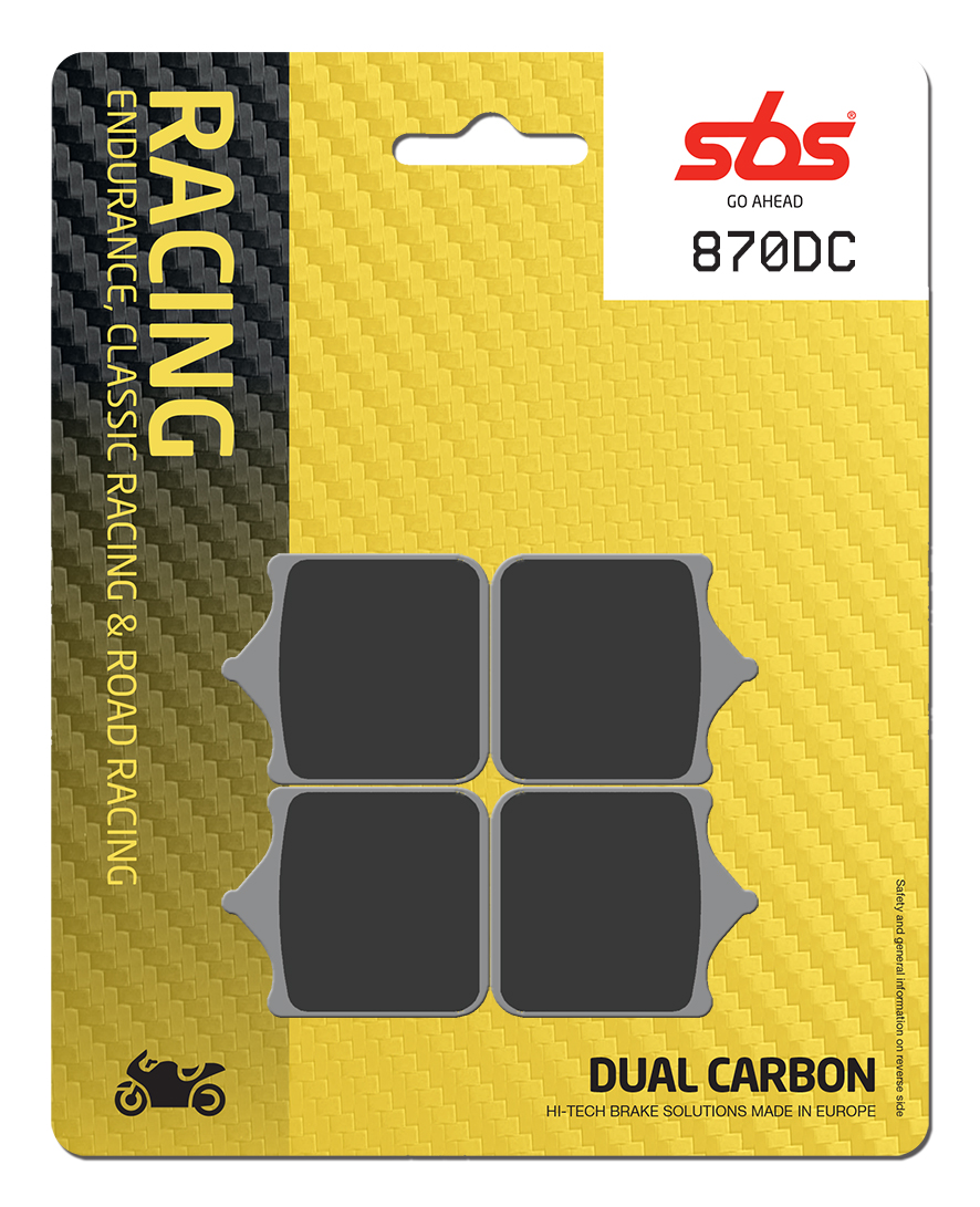 Sbs piduriklotsid Dual Carbon