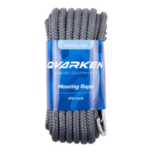 Qvarken kinnitusnöör dokile konksuga 16mm 12m hall