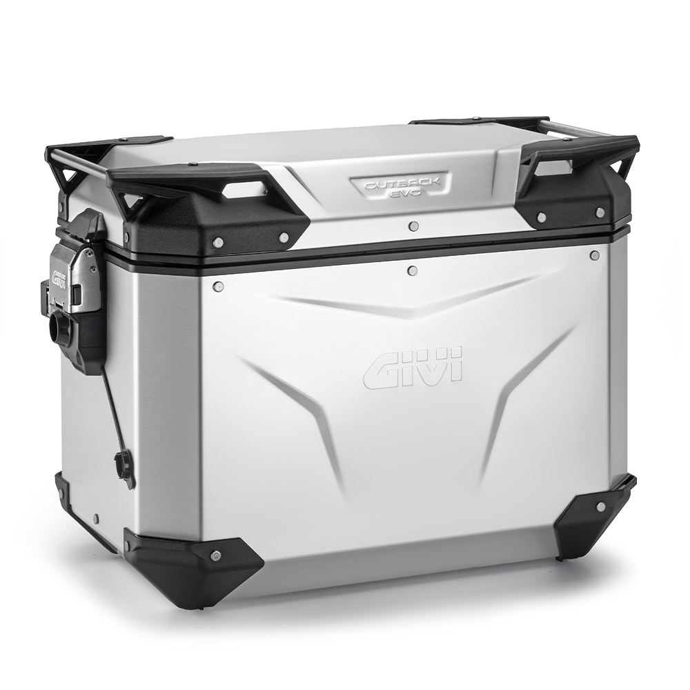 Givi Trekker Outback EVO anodiseeritud alumiiniumist külgkott parem 48 l müüakse ilma lukuta