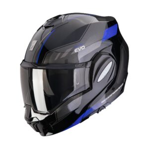 SCORPION kiiver EXO-TECH EVO SOCIUS Black-Blue, L