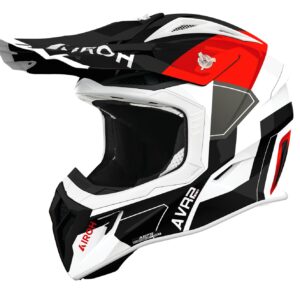 Airoh kiiver Aviator Ace 2 Shield Red gloss, L