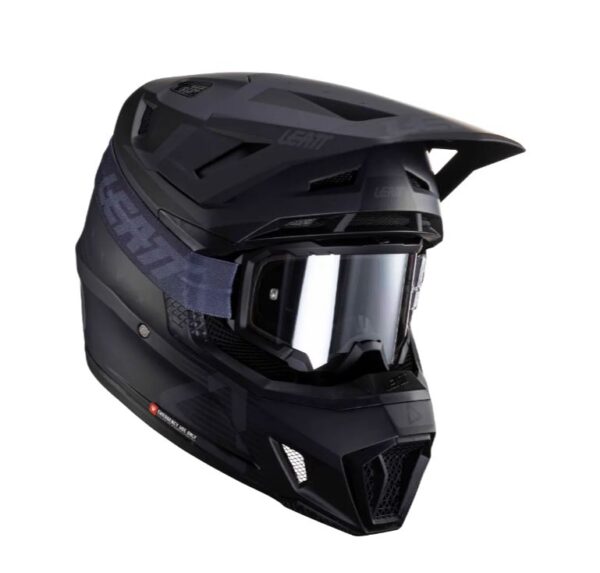 Leatt kiivrikomplekt Moto 7.5 V24 Stealth, 57-58cm M