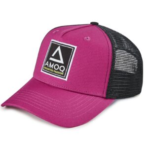 amoq-trucker-cap-burgundy-one-size