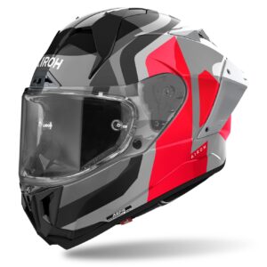 Airoh kiiver GP 800, Competition punane läikiv, L