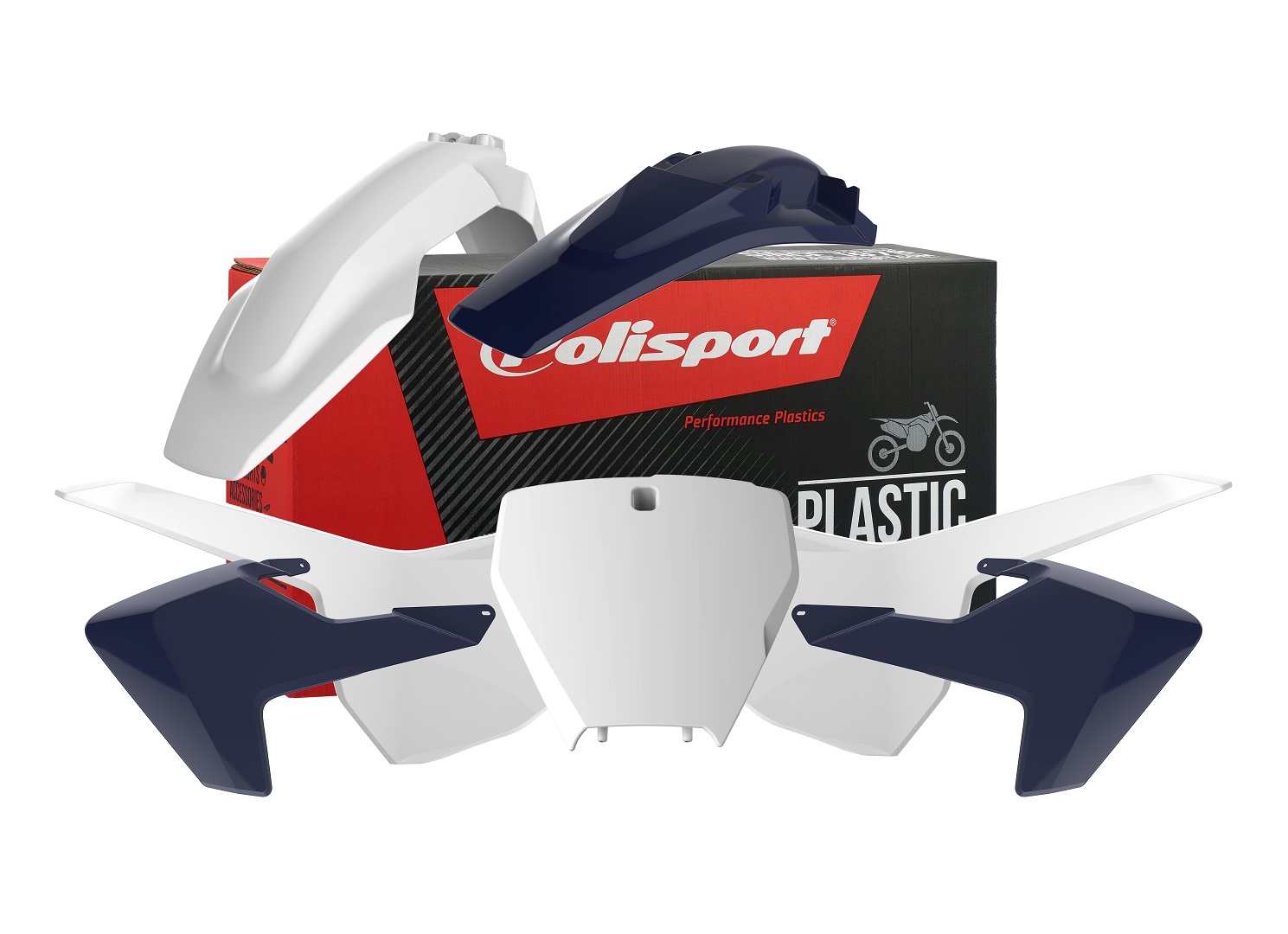 Polisport plastdetailide komplekt TC125/250 FC250/350/450 16-18 OEM (1)
