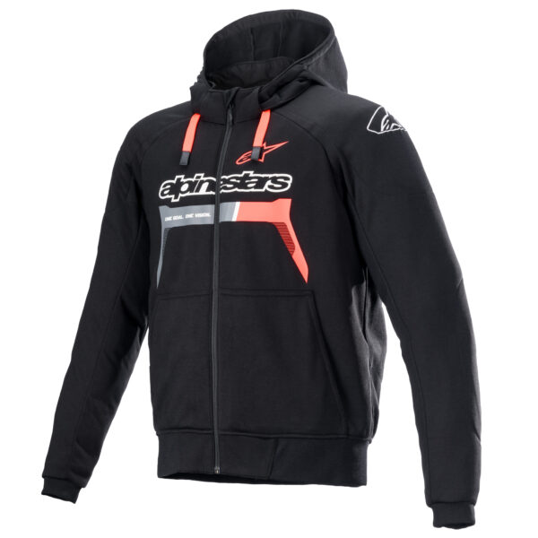 Alpinestars kapuutsiga pusa Chrome Ignition Black/Red, L