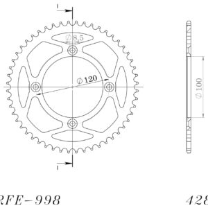 Supersprox tagumine hammasratas 998.49