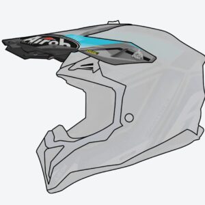 Airoh Aviator 3 Peak visiir League sinine läige
