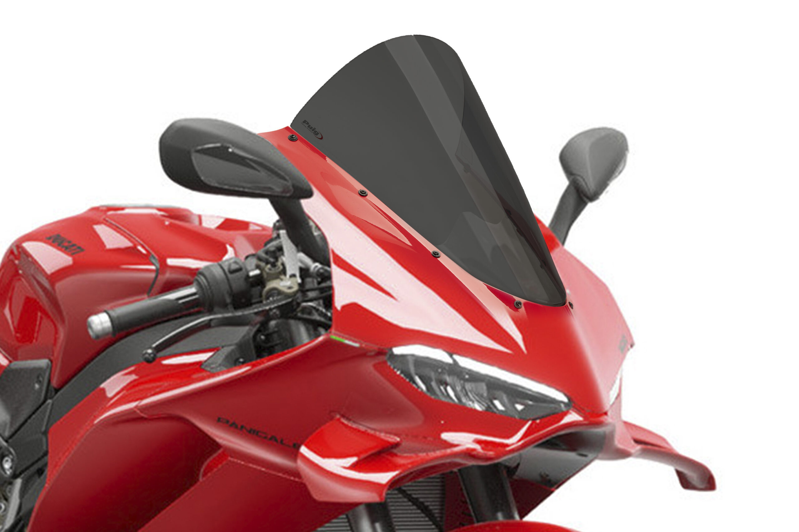 Puig R-Racer tuulekaitse Ducati Panigale V4/S 25' / tume suits