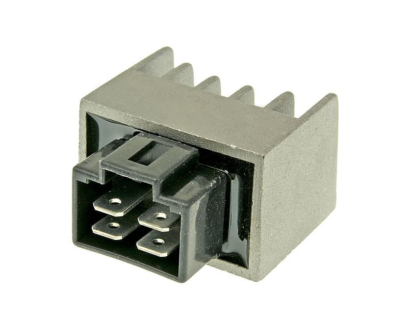 Pingeregulaator 2-realine 4-kontaktiline Aprilia Morini / Honda 2-S / Peugeot 2-S