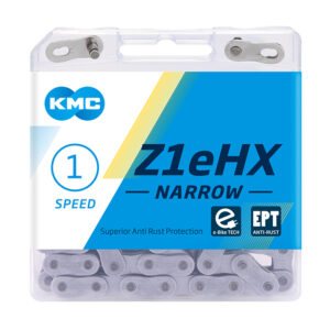 Kett 1-v KMC Z1eHX Narrow EPT hõbedane 1/2 x 3/32" 112L