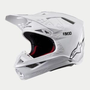 Alpinestars S-M10 2206 Solid White kiiver, M