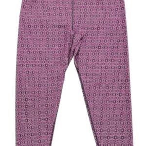 SVALA Merino disainiga naiste püksid Jacquard vaarika-hall, S