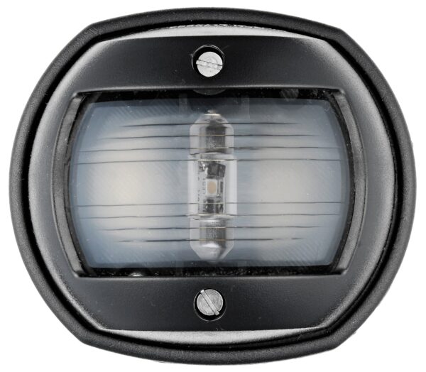 Kompaktne 12 LED navigatsioonituli must - valge 135°