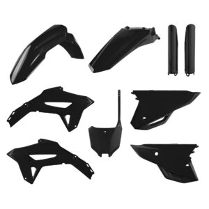 Polisport täielik komplekt CRF450 21-24 CRF250R 22-24 must (1)