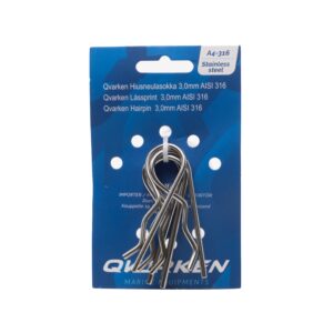 Qvarken juuksenõel AISI 316 4.00mm 5tk