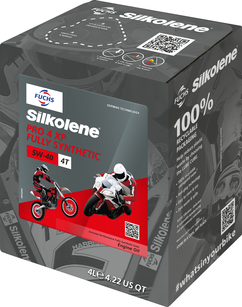 Silkolene Pro 4 5W-40 XP 4L CUBE (4)