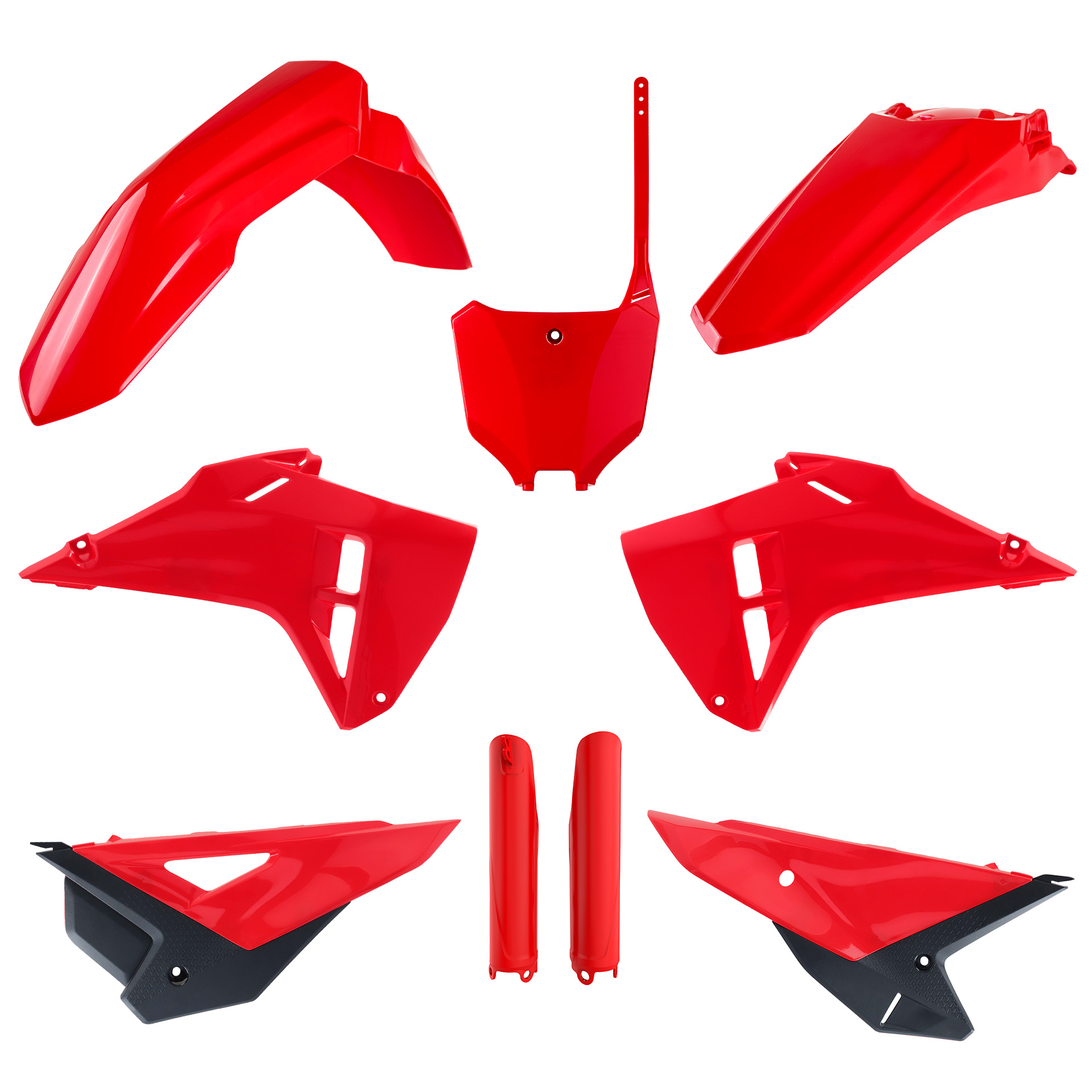 Polisport ümberehituse komplekt Honda CRF250R 22-24 450R 21-24 2025 välimus punane