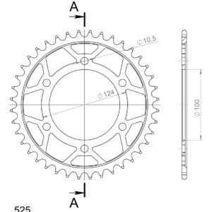 Supersprox tagumine hammasratas 745.43