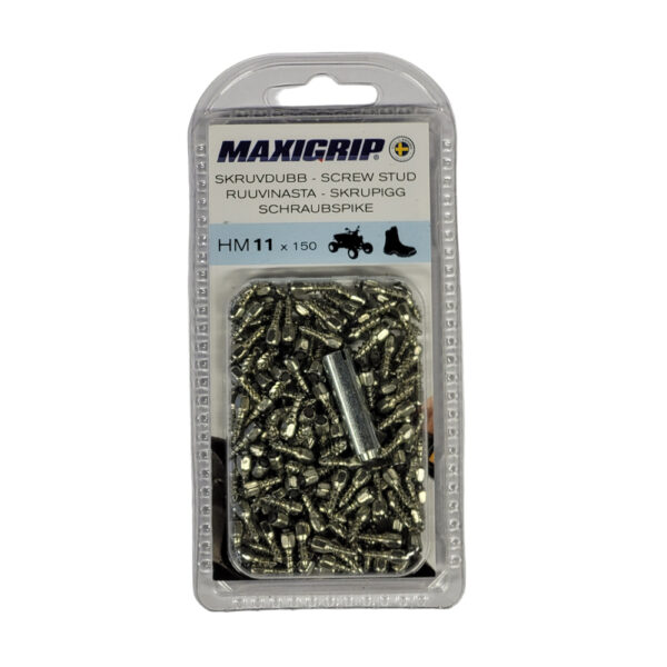 MaxiGrip naastud 11mm 150 tk. Sisaldab paigaldustööriista