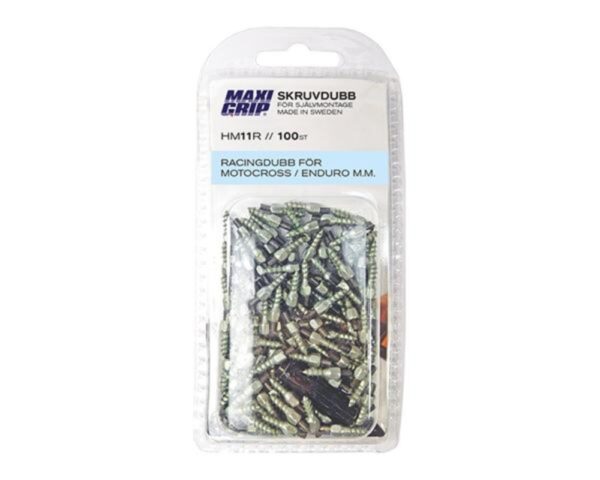 MaxiGrip naastud 11mm Racing 100 tk. Sisaldab paigaldustööriista
