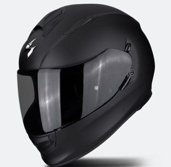 SCORPION kiiver EXO-491 solid black, L